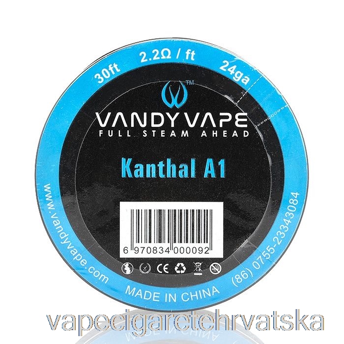 Vape Hrvatska Vandy Vape Specialty Wire Spools Kanthal A1 - 24ga / 2.2ohm - 30ft